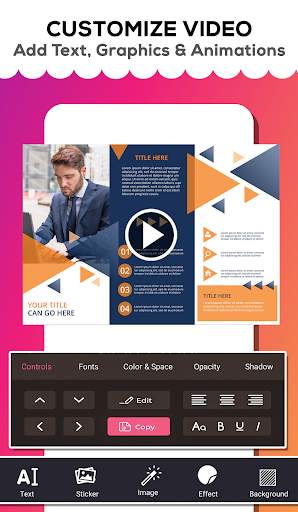 Video Brochure Maker: Pamphlets, Infographic Maker screenshot 5