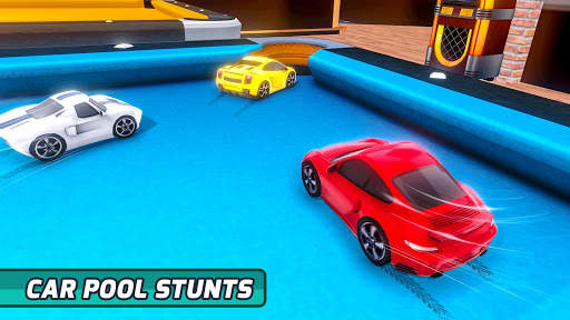 Billiard Car Pool Stunts screenshot 4
