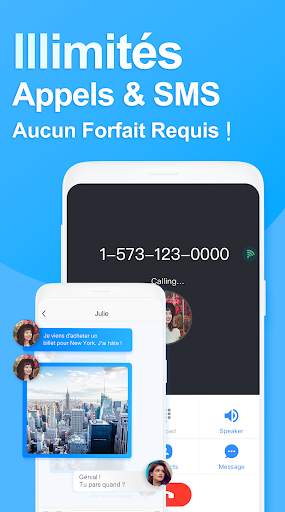 Numéro de téléphone: SMS Text screenshot 1