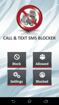 Call and Text SMS Blocker screenshot 2