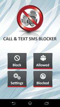 Call and Text SMS Blocker screenshot 2