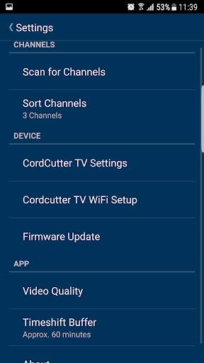 Hauppauge myTV screenshot 4