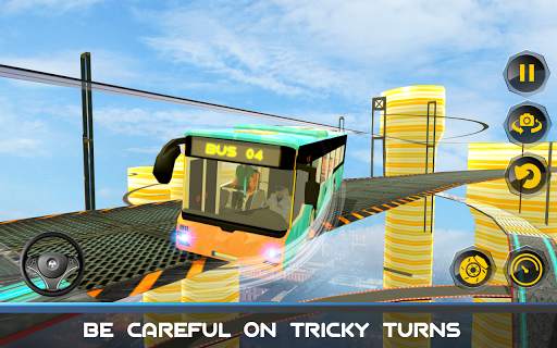 Impossible bus sky tracks simulator screenshot 6