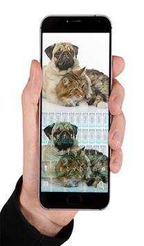 Dog and Cat Keyboard Theme screenshot 1