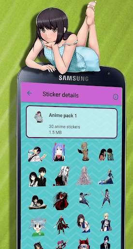 WASticker Anime Stickers screenshot 3