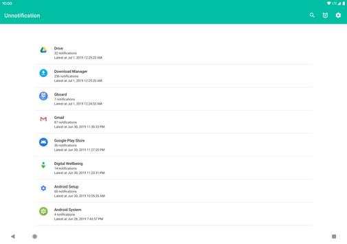 Unnotification 6 تصوير الشاشة
