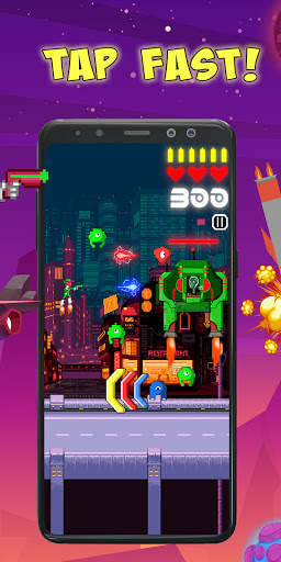 Hop Shot: Alien Attack Game - 2D Space Shooter screenshot 3