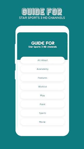 Guide For Star Sports 3 HD channels screenshot 3
