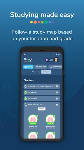 Binogi: Study Quizzes & Videos screenshot 1