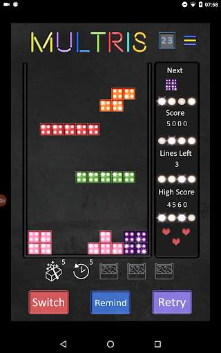 Multris: a new block Classic screenshot 5
