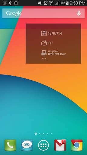 DashClock Date Extension screenshot 3