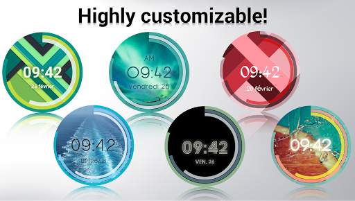 HD Pictures Watch Face screenshot 2