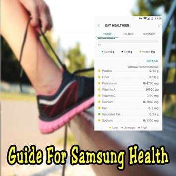 Tips for samsung health 2018 screenshot 3