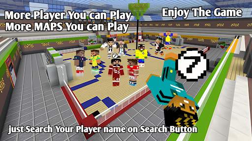 Sepak Bola Mod Map Skin MCPE screenshot 1