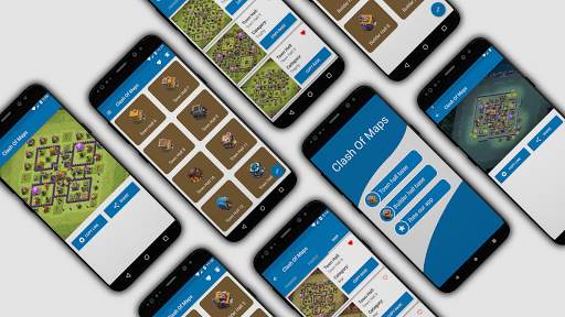 Clash of Maps - Base, Layouts screenshot 2