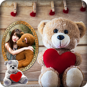 Valentine Teddy Bear Gift Photo Frames icon