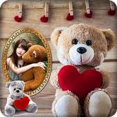 Valentine Teddy Bear Gift Photo Frames 1.2.3