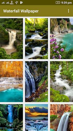 Waterfall Wallpaper screenshot 3