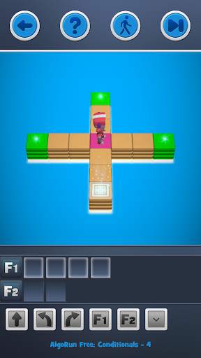 AlgoRun : Coding game screenshot 1
