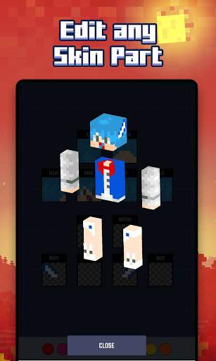Skin Editor 3D for Minecraft PE screenshot 8