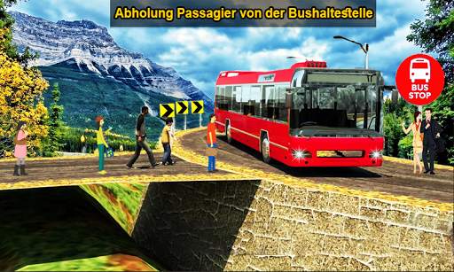 Drive Hill Coach Bus Simulator: Bus-Spiel 2019 screenshot 6