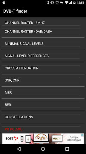 DVB-T finder screenshot 6