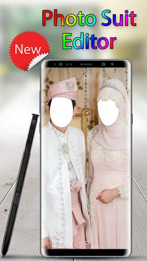 Hijab Wedding Couple Suit screenshot 1