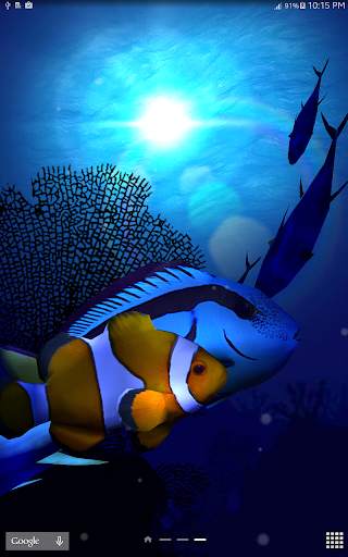 Ocean Blue 3D Live Wallpaper screenshot 9