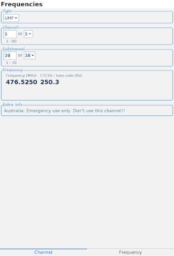 Frequencies Free screenshot 7