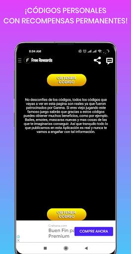 🎁 FreeRewards - Recompensas para Free Fire screenshot 5