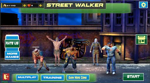 Street Walker: Shooting Fighting Game screenshot 4