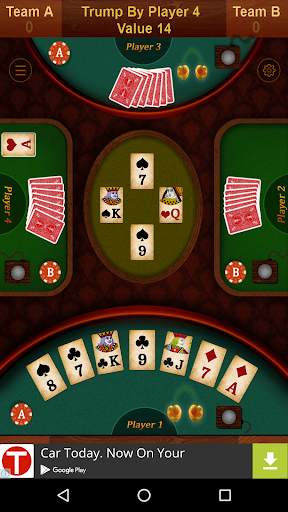 28 Card Game (Twenty Eight) screenshot 6