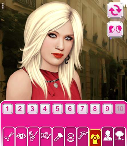 Hot Sexy Babes Girl Kelly Makeup - Dress up games screenshot 2