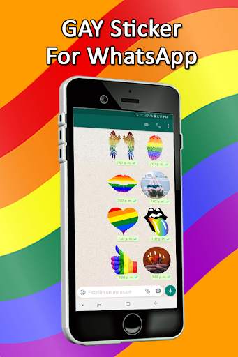 Гей наклейки для WhatsApp - WAStickerApps скриншот 2