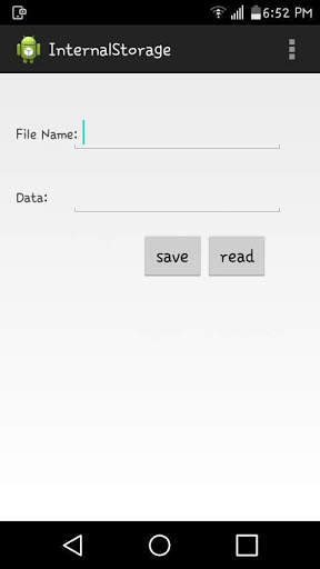 INTERNAL STORAGE screenshot 1