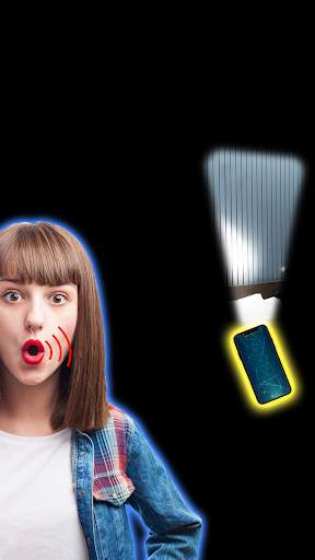 Simple Flashlight by whistle screenshot 1