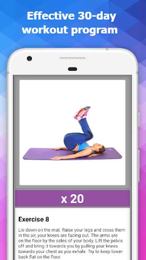 Abs workout at home: how to lose weight in 30 days screenshot 2