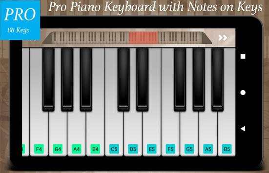 Piano Keyboard with Notes screenshot 6