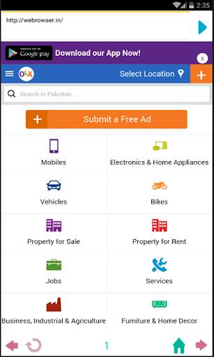 Fire Kangaro Lite Browser screenshot 5