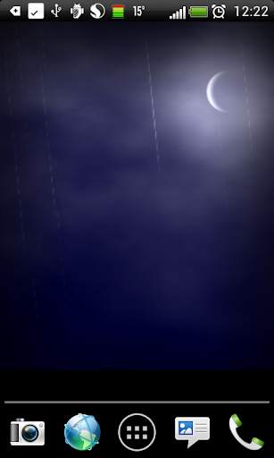 Stormy Night Live Wallpaper screenshot 2