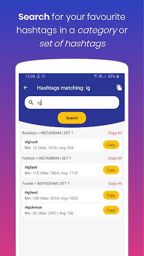 ReTagly - Trending & Popular Instagram Hashtags screenshot 6