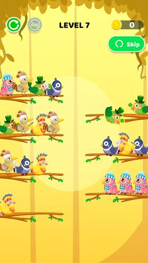 Color Bird Sort - Puzzle Game screenshot 2