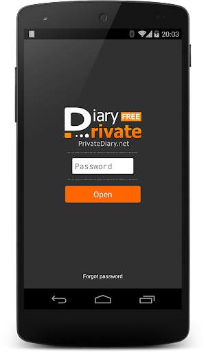 Private DIARY Free - Personal  screenshot 1