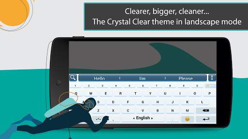 ai.type Crystal Clear Keyboard screenshot 5