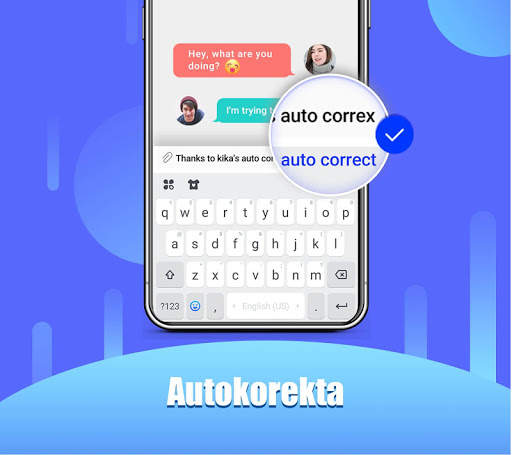 Klawiatura Kika – emoji, GIF screenshot 3