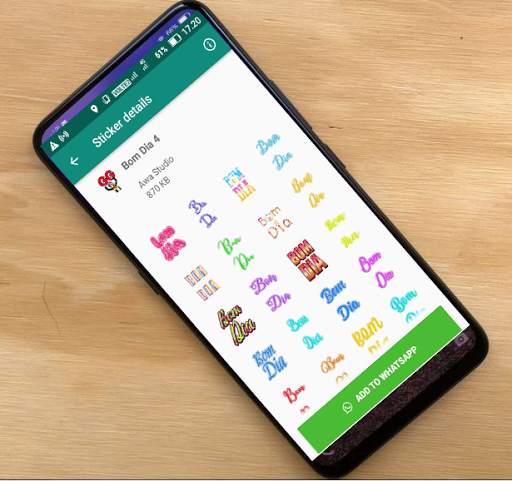 adesivos para whatsapp bom dia screenshot 5