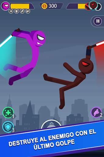 Jogos offline Stickman Battle screenshot 3
