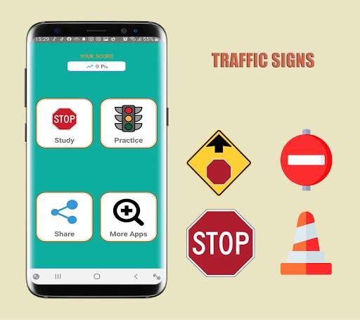 ⛔️ Traffic Signs ⛔️ - Road signs practice test скриншот 1