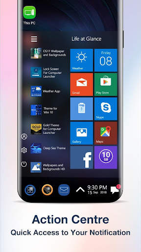 Phone X Theme For Computer Lau screenshot 2
