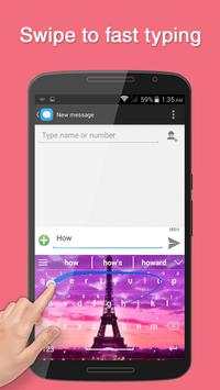 Paris Keyboard Theme screenshot 2